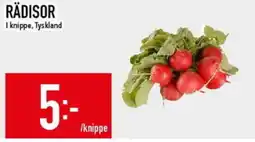 Matdax Rädisor erbjuda