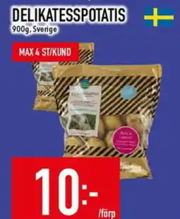 Matdax SVERIGE Delikatesspotatis erbjuda