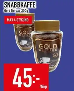Matdax GOLD DELUXE Snabbkaffe erbjuda