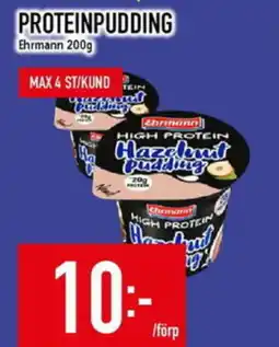 Matdax EHRMANN Proteinpudding erbjuda