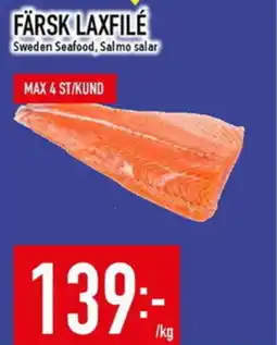 Matdax Färsk laxfilé erbjuda