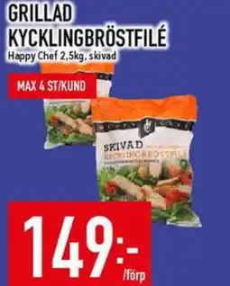 Matdax Grillad kycklingbröstfile erbjuda