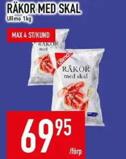 Matdax ULLMO Räkor med skal erbjuda