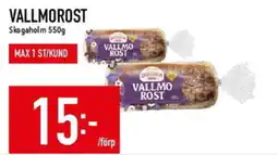 Matdax SKOGAHOLM Vallmorost erbjuda