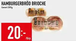 Matdax GARANT Hamburgerbröd brioche erbjuda