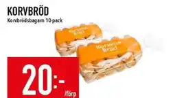 Matdax Korvbröd erbjuda