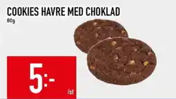 Matdax Cookies havre med choklad erbjuda