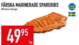 Matdax Färska marinerade spareribs erbjuda