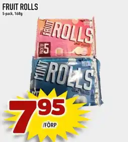 Din Mat Fruit rolls erbjuda