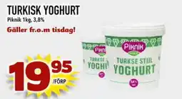 Din Mat PIKNIK Turkisk yoghurt erbjuda