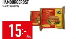 Matdax COUNTRY COW Hamburgerost erbjuda