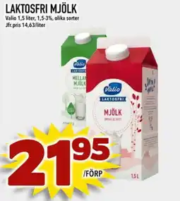 Din Mat VALIO Laktosfri mjölk erbjuda