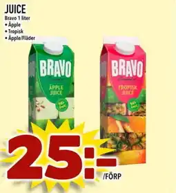 Din Mat BRAVO Juice erbjuda