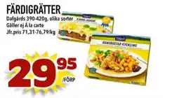 Din Mat DAFGARDS Färdigrätter erbjuda