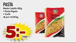 Din Mat MONTE CASTELLO Pasta erbjuda