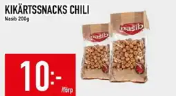 Matdax NASIB Kikärtssnacks chili erbjuda