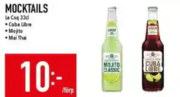 Matdax LE COQ Mocktails erbjuda