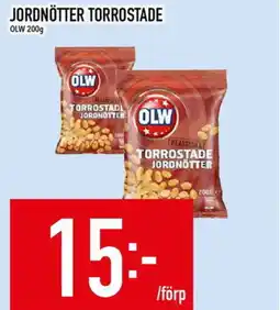 Matdax OLW Jordnötter torrostade erbjuda