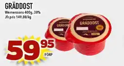Matdax WERNERSSONS Gräddost erbjuda