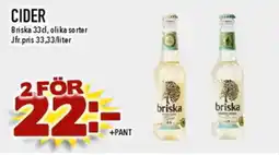 Matdax BRISKA Cider erbjuda