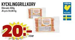 Matdax ELDORADO Kycklinggrillkorv erbjuda