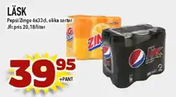 Matdax PEPSI/ZINGO Läsk erbjuda