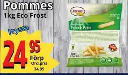 Supergrossen ECO FROST Pommes erbjuda