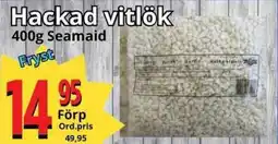 Supergrossen SEAMAID Hackad vitlök erbjuda