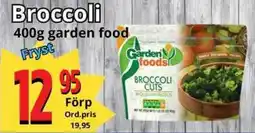 Supergrossen GARDEN FOOD Broccoli erbjuda