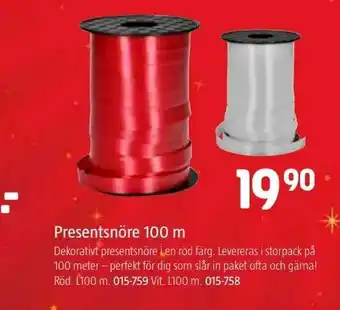 Presentsnöre 100 m