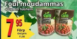 Supergrossen AM HASHEM Foul moudammas erbjuda
