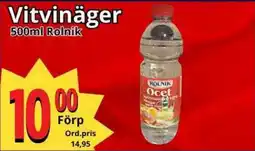 Supergrossen ROLNIK Vitvinäger erbjuda