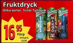 Supergrossen TYMBARK Fruktdryck erbjuda