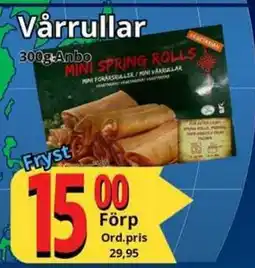 Supergrossen ANBO Vårrullar erbjuda