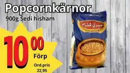 Supergrossen SEDI HISHAM Popcornkärnor erbjuda