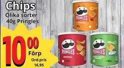 Supergrossen PRINGLES Chips erbjuda