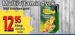 Supergrossen GLOCKEN GOLD Multivitamindyck erbjuda