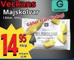 Supergrossen GARANT Majskolvar erbjuda