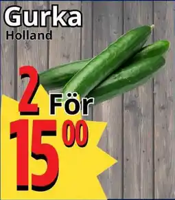 Supergrossen Gurka erbjuda