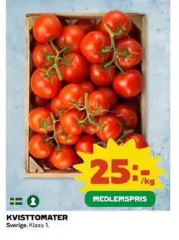 Coop Kvisttomater erbjuda