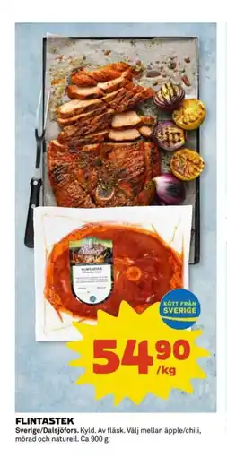 Coop Flintastek erbjuda