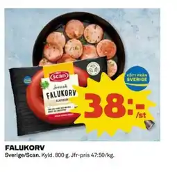 Coop SCAN Falukorv erbjuda