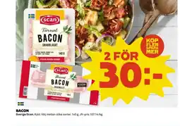 Coop SCAN Bacon erbjuda