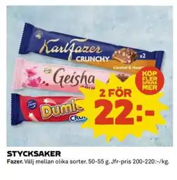 Coop FAZER Stycksaker erbjuda