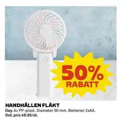Coop Handhållen fläkt erbjuda