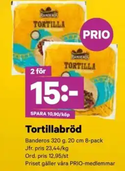 City Gross BANDEROS Tortillabröd erbjuda