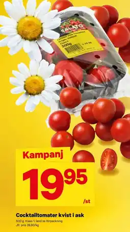City Gross Cocktailtomater kvist i ask erbjuda