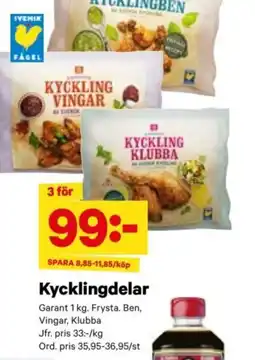 City Gross GARANT Kycklingdelar erbjuda