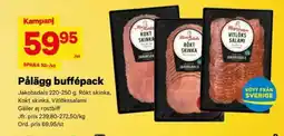 City Gross Pålägg buffépack erbjuda