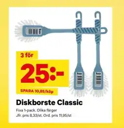 City Gross FIXA Diskborste classic erbjuda